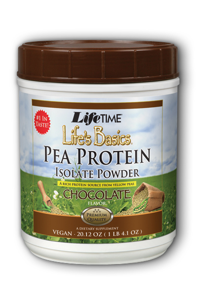 Life Time: Life's Basics Pea Protein Chocolate 1.2 lbs Pwd