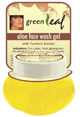 Aloe Turmeric Face Wash 4.41 oz from BLUE SKY HERBAL INC