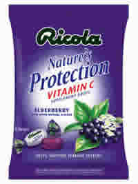 Natures Protection Vitamin C Elderberry 3 oz bag from RICOLA