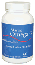 USV-MARINE OMEGA-3 60 SOFT GEL 60 SG from NUTRACEUTICS