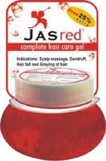 JasRed Hibiscus Hair Gel 6.76 oz from BLUE SKY HERBAL INC