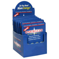 ENERGIZE BLISTER PK 10/BOX 10/BOX from ISATORI TECHNOLOGIES