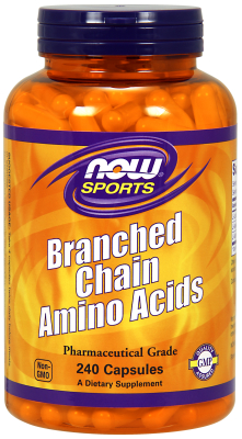 NOW: Branched Chain Amino Acids (BCAA) 800mg 240 Caps