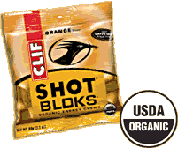 CLIF SHOT BLOKS ORANGE 12/P 12/packs from CLIF BAR, INC.