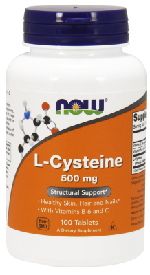 NOW: CYSTEINE (L) 500mg 100 TABS 100 tabs
