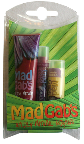 MAD GAB'S: Wildly Natural Butterfly Trio Gift Set 1 set