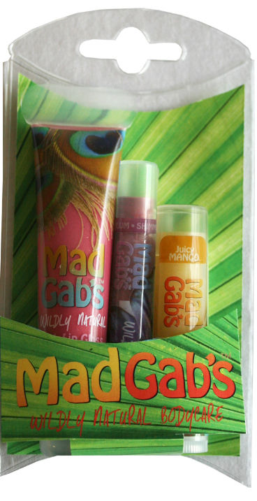 MAD GAB'S: Wildly Natural Assortment Trio Gift Set 1 set