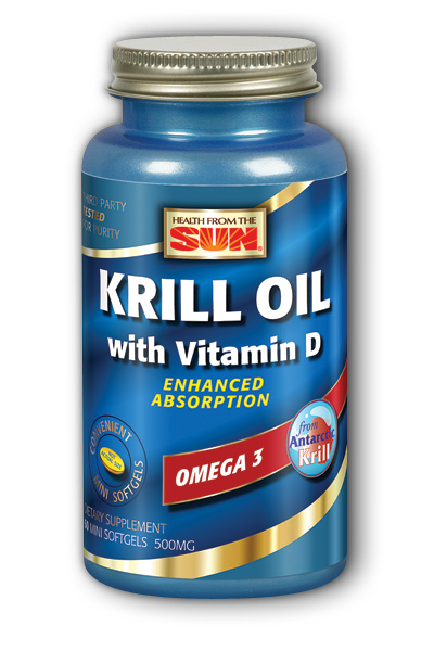 Health from the Sun: Krill Oil with Vitamin D 60 ct