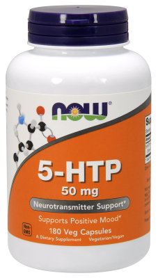 NOW: 5-HTP 50mg 180 Vcaps