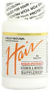 CALIFORNIA NATURAL VITAMINS: Hair Vitamins 30 Tablets