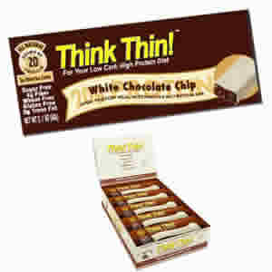 THINK THIN WHT CHOC CHIP 10/BX 10/box from THINK PRODUCTS