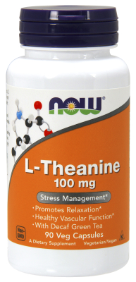 NOW: THEANINE 100MG 90 VCAPS