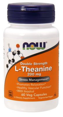 NOW: THEANINE 200MG 60 Vcaps