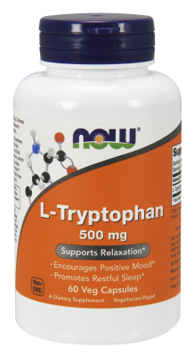 NOW: L-Tryptophan 500 mg 60 Vcaps