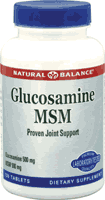 Glucosamine MSM 120ct from Natural Balance