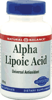 Alpha Lipoic Acid (300 mg) 60ct from Natural Balance
