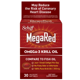 SCHIFF/BIO FOODS: Mega Red Krill Oil 300mg 30 Softgel
