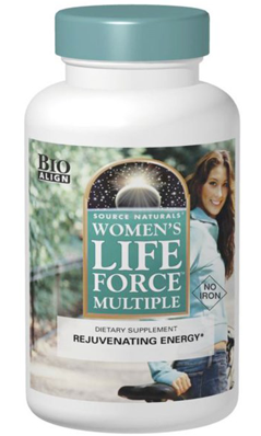 SOURCE NATURALS: Womens Life Force Multiple Without Iron 45 Tabs