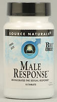 SOURCE NATURALS: Male Response Trial 10 Tablets