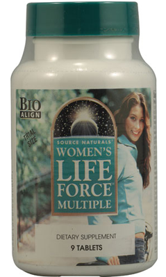 SOURCE NATURALS: Women's Life Force? With Iron 9t Trial 9 TAB