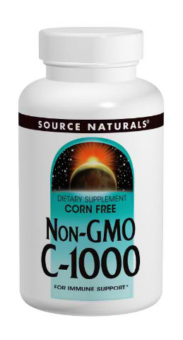 SOURCE NATURALS: Non-GMO Vitamin C-1000 60 Tablets