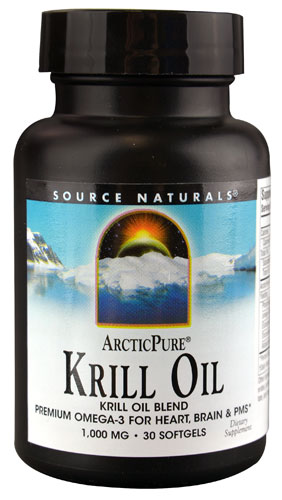 SOURCE NATURALS: ArcticPure Krill Oil 1000mg 30 softgel