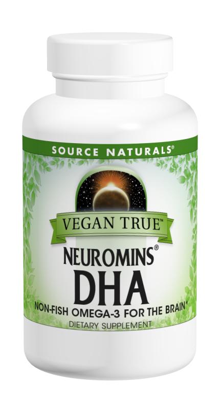 Vegan True Neuromins DHA 200 mg, 30 softgel