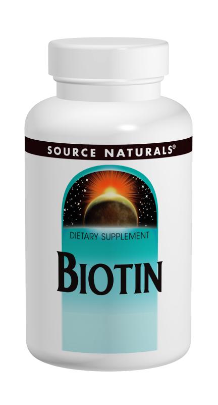 SOURCE NATURALS: Biotin 1000 mcg 100 tablet