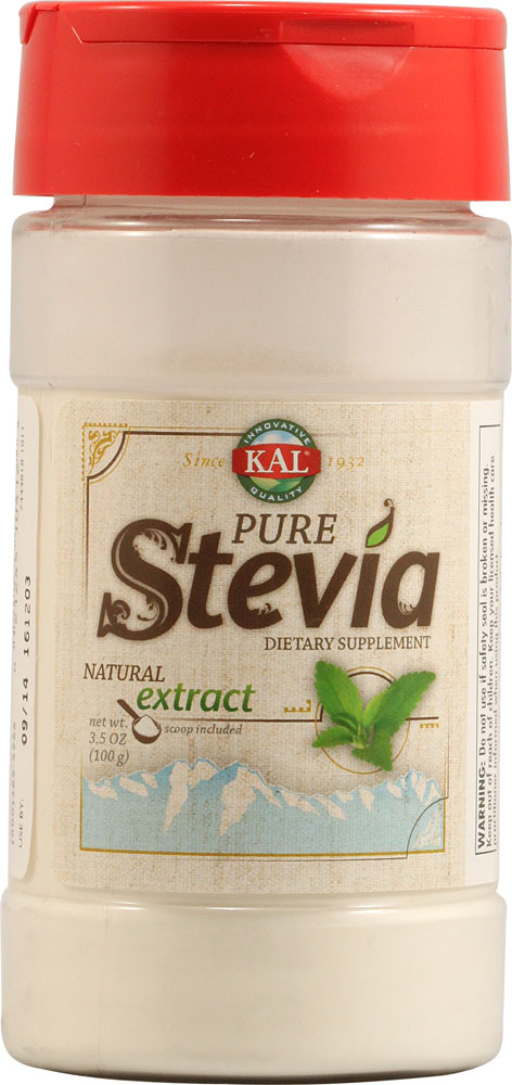 Kal: Pure Stevia Extract Powder 3.5 oz