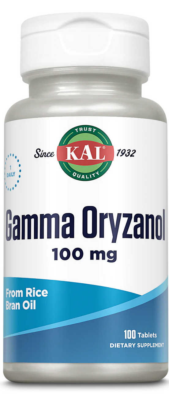 Kal: Gamma Oryzanol 100ct 100mg
