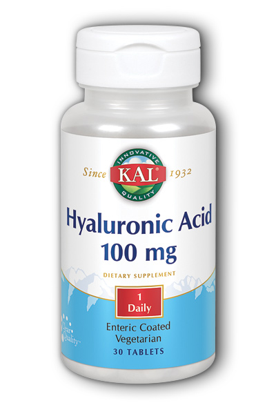 Kal: Hyaluronic Acid 100mg 30ct 100mg