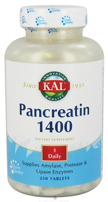 Kal: Pancreatin 500ct 1400mg