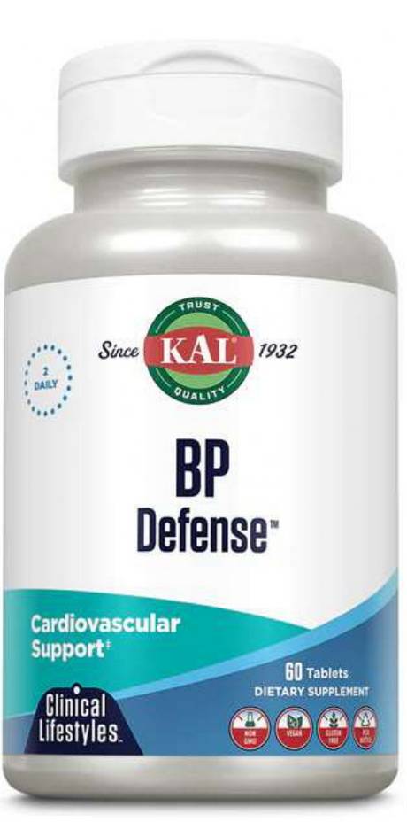 Kal: Blood Pressure Defense 60ct (49375)