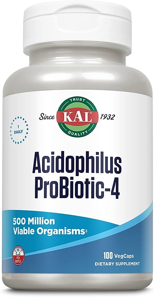Kal: Acidophilus Probiotic-4 100ct