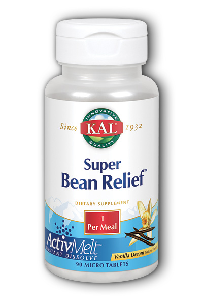 Kal: Super Bean Relief Vanilla Dream Flav 90 Micro Tablets