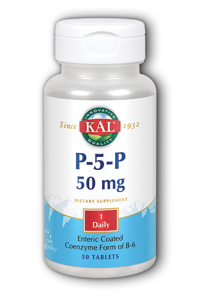 Kal: P-5-P The Most Active Form of B6 50ct