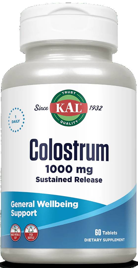 Kal: Colostrum 60ct 1000mg