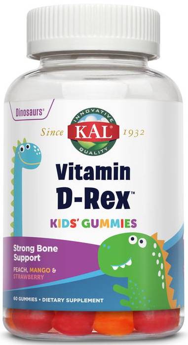 Kal: Vitamin D-Rex Gummies 60ct