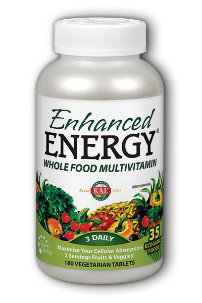 Kal: Enhanced Energy with Lutein 180ct