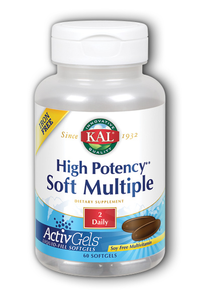 Kal: High Potency Soft Multiple Iron-Free 60 ct
