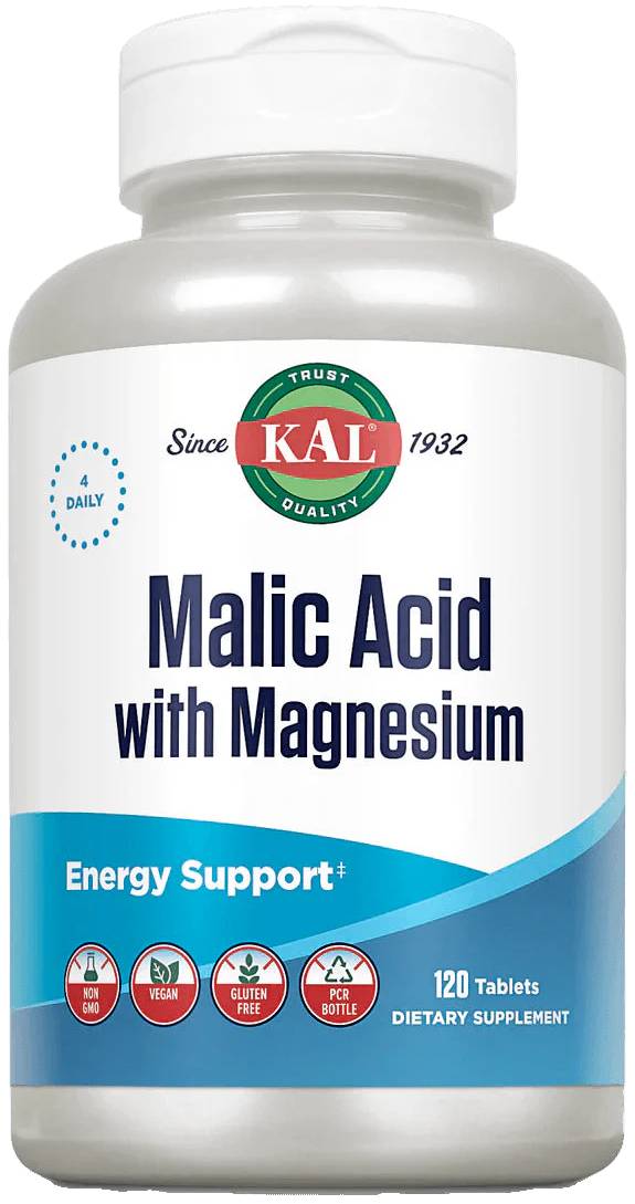 Kal: Malic Acid With Magnesium 120ct