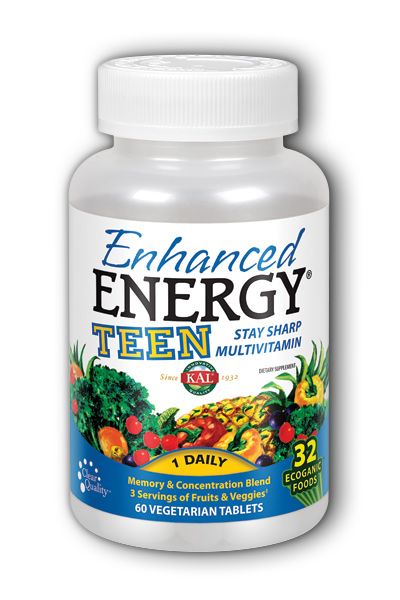 Kal: Enhanced Energy Teen Complete 60ct
