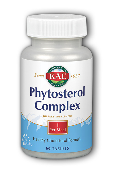 phytosterol complex 60ct, $8.31ea from Kal!