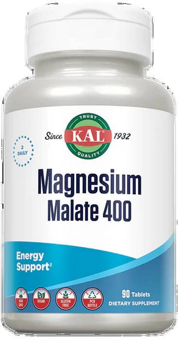 KAL: Magnesium Malate 400 90ct 400mg
