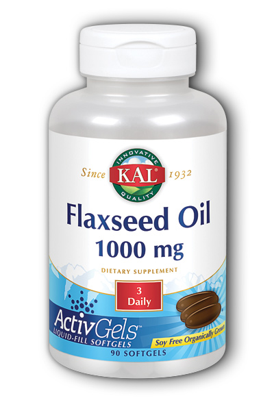 KAL: High Lignan Flaxseed Oil 90ct  Softgel
