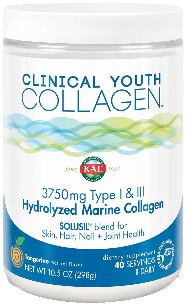 KAL: Clinical Youth Collagen  Type I and III Marine 10.5oz (298 g)