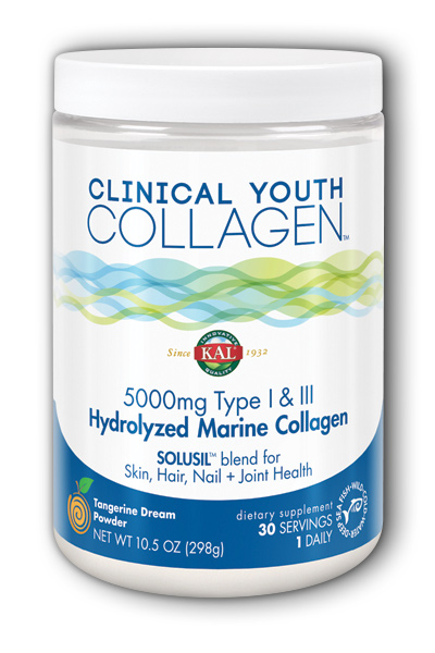 KAL: Clinical Youth Collagen  Type I and III Marine 10.5oz (298 g)