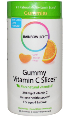 RAINBOW LIGHT: Vitamin C Slices Gummies 90 chew