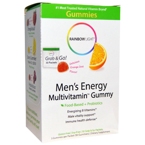 RAINBOW LIGHT: Men's Energy Multivitamin Gummies 30 pkt