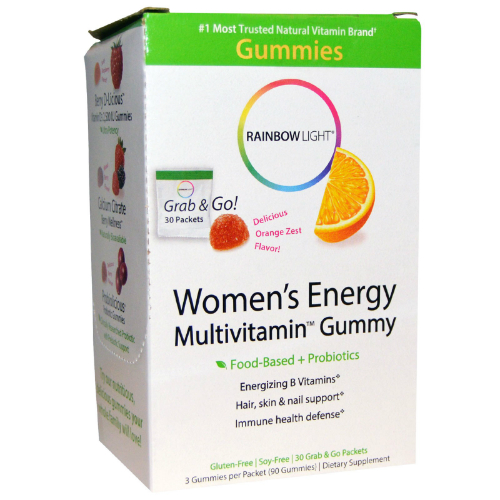 RAINBOW LIGHT: Women's Energy Multivitamin Gummies 30 pkt